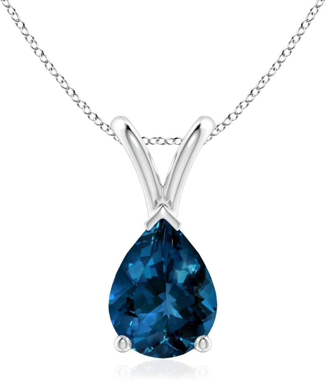 London Blue Topaz Teardrop - Image 20