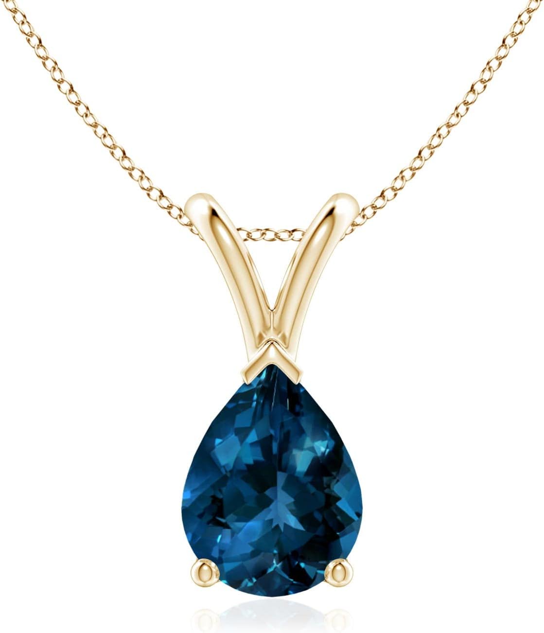 London Blue Topaz Teardrop - Image 14