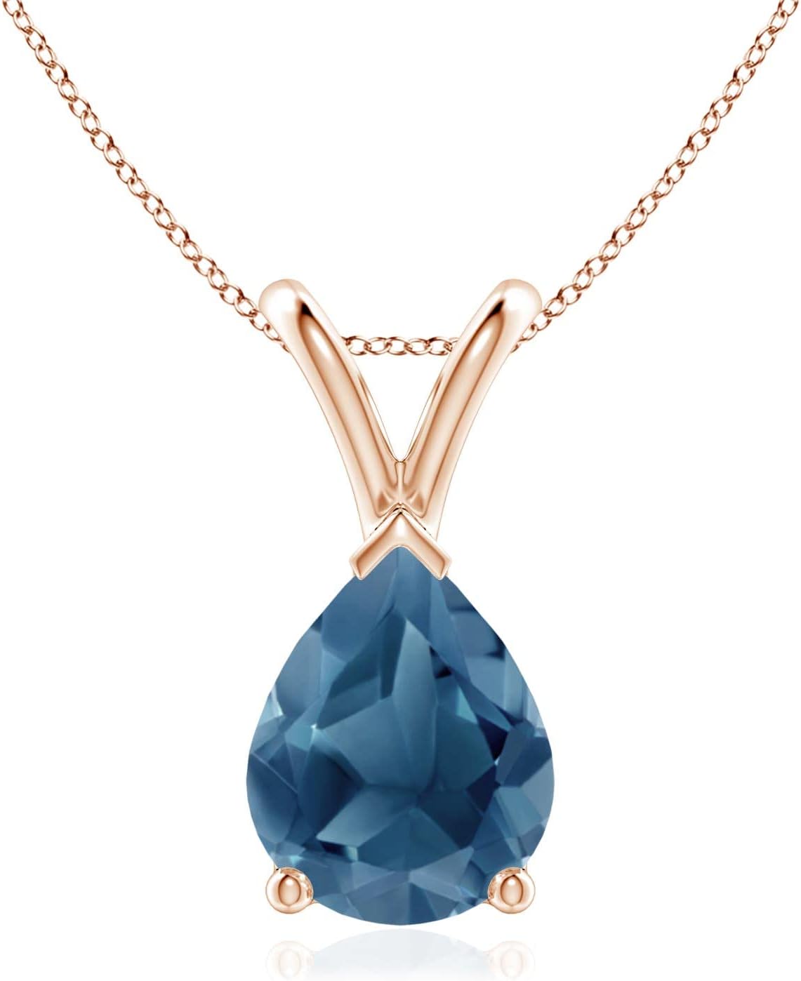 London Blue Topaz Teardrop - Image 25